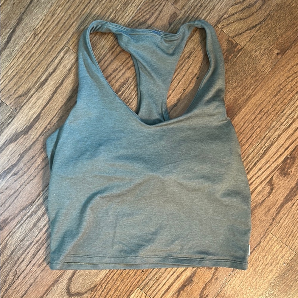 Vuori Olive Green Tank Top